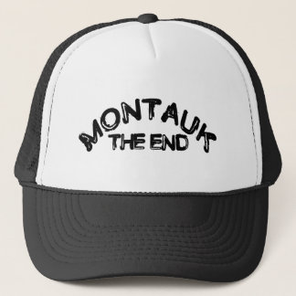 Montauk The End Long Island Beach Day Hamptons Trucker Hat