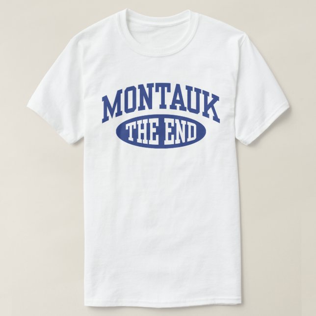 Montauk The End T-Shirt (Design Front)