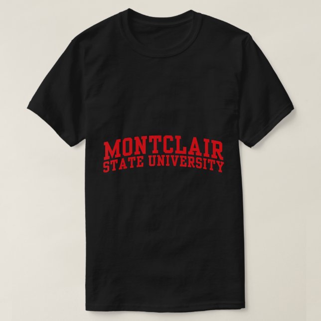 Montclair State University OC1648 T-Shirt (Design Front)