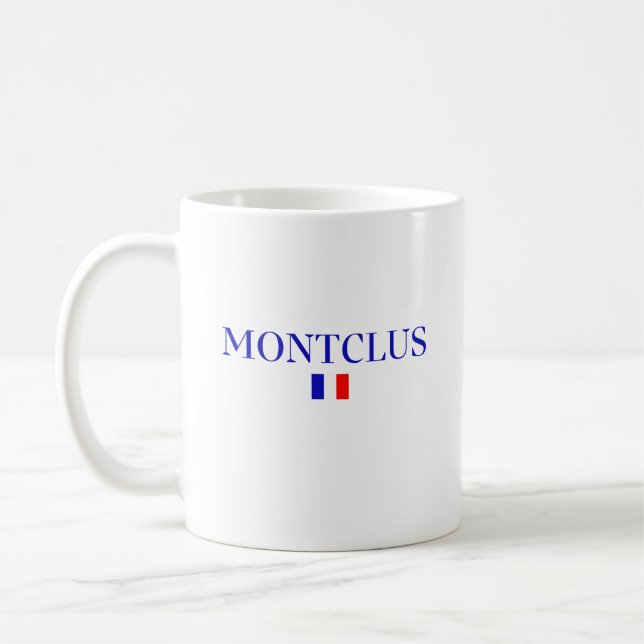 MONTCLUS France Coffee Mug (Left)