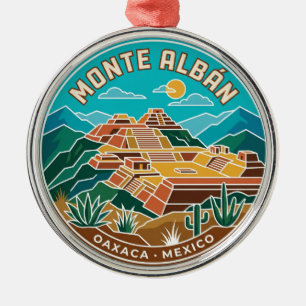 Monte Albán Mexico Metal Ornament
