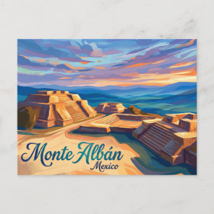 Monte Albán Mexico Postcard
