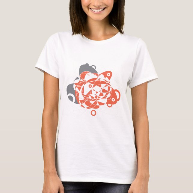 Monte Carlo Abstract T-Shirt (Front)