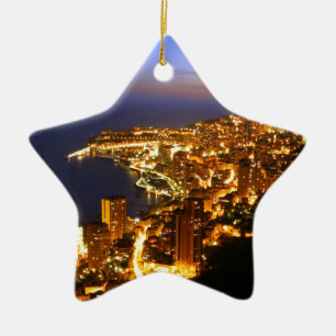 Monte Carlo, Monaco Ceramic Tree Decoration