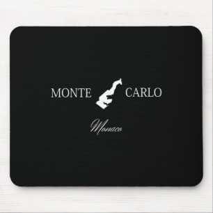 Monte Carlo Monaco Family Vacation Trip Souvenir T Mouse Pad