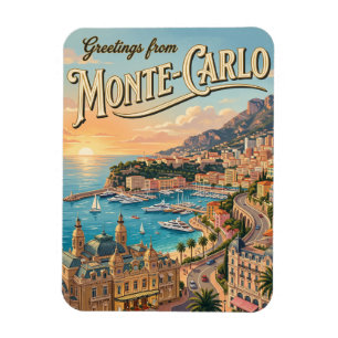 Monte Carlo Monaco Magnet