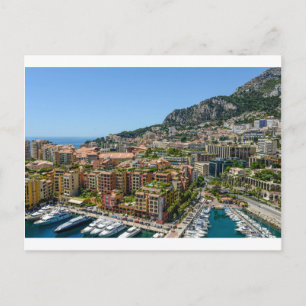 Monte Carlo Monaco Postcard