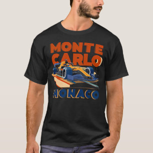 Monte Carlo Monaco Racing Circuit Vintage T-Shirt