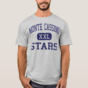 Monte Cassino Stars Middle Tulsa Oklahoma T-Shirt