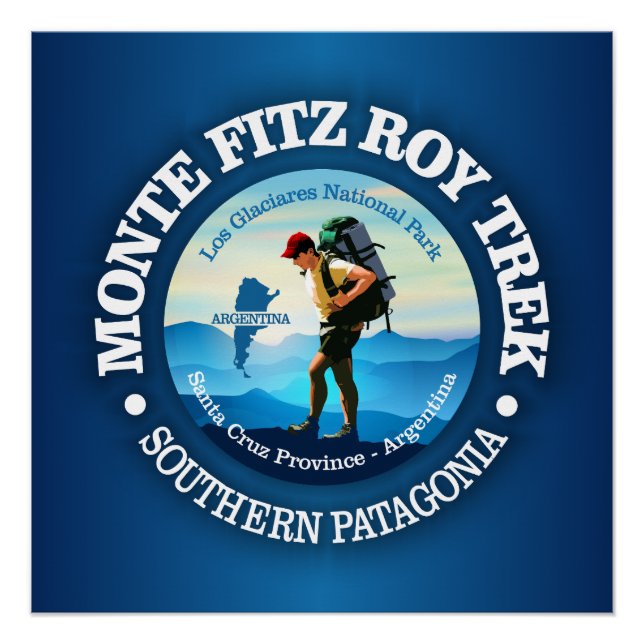 Monte Fitz Roy Trek (C) Poster (Front)