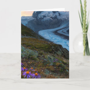 Monte Rosa Glacier   Switzerland Card