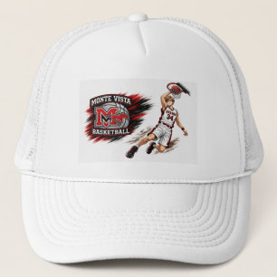Monte Vista Basketball Anime Player Trucker Hat