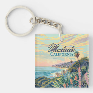 Montecito California Santa Barbara Coastline Key Ring