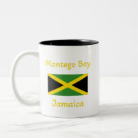 Montego Bay Jamaica – Jamaican Flag Coffee Mug