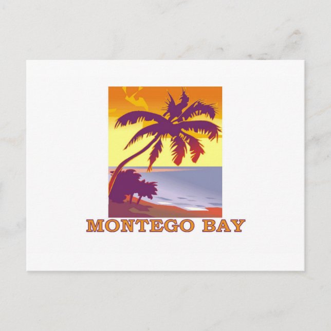 Montego Bay, Jamaica Postcard (Front)