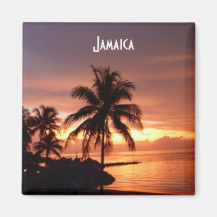 Montego Bay Jamaica Sunset Photo Magnet