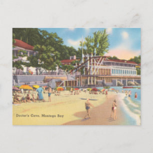 Montego Bay, Jamaica Vintage Photo - Doctor's Cave Postcard
