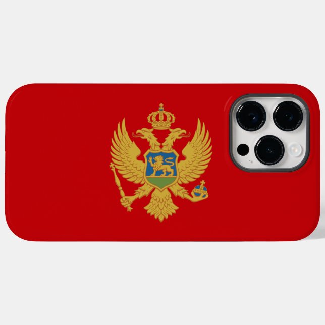 Montenegro Case-Mate iPhone Case (Back (Horizontal))