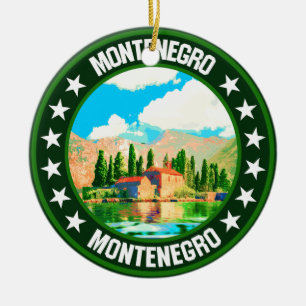Montenegro ceramic ornament