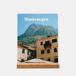 Montenegro Cityscape  Acrylic Sign
