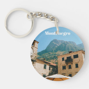 Montenegro Cityscape Key Ring