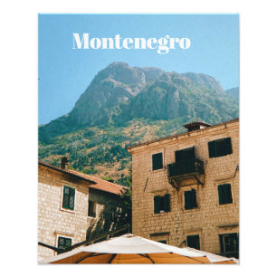 Montenegro Cityscape Photo Print