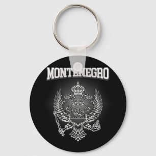 Montenegro Coat of Arms Key Ring