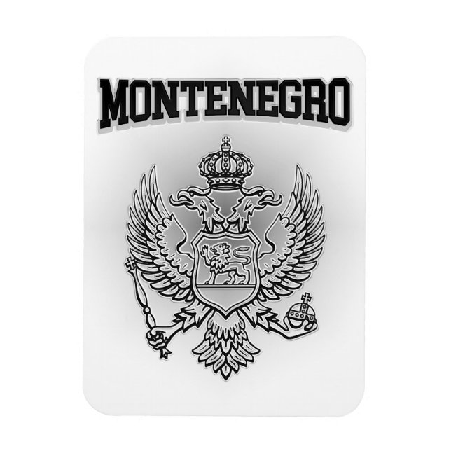 Montenegro Coat of Arms Magnet (Vertical)