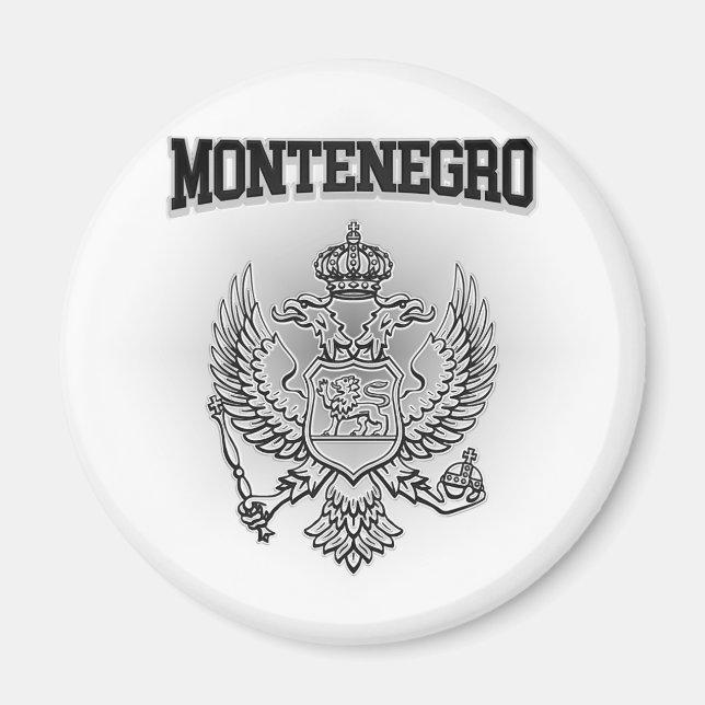 Montenegro Coat of Arms Magnet (Front)