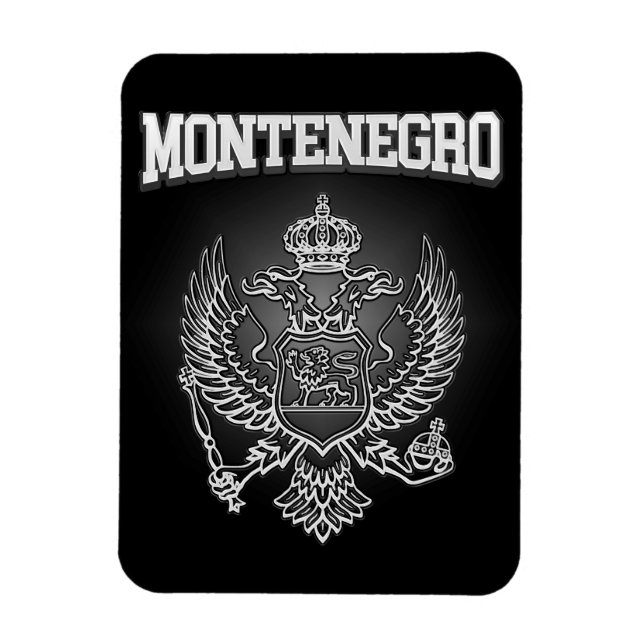 Montenegro Coat of Arms Magnet (Vertical)