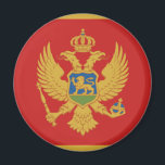 Montenegro country flag nation symbol magnet<br><div class="desc">Montenegro country flag nation symbol</div>