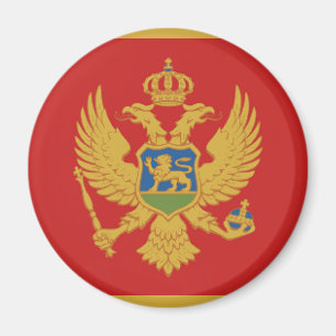 Montenegro country flag nation symbol magnet