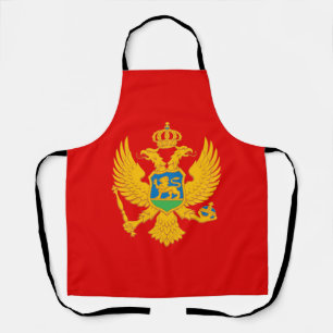 Montenegro Flag Apron