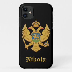 Montenegro Flag iPhone 11 Case