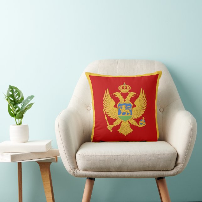 Montenegro flag cushion (Chair)