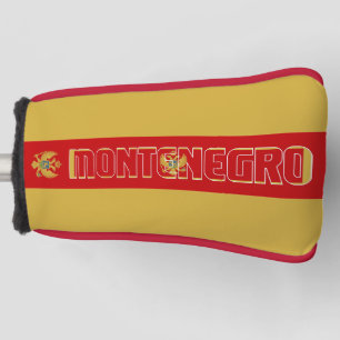 Montenegro Flag Gorgeous Patriotic Golf Head Cover