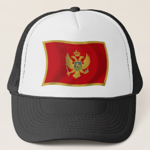 Montenegro Flag Hat