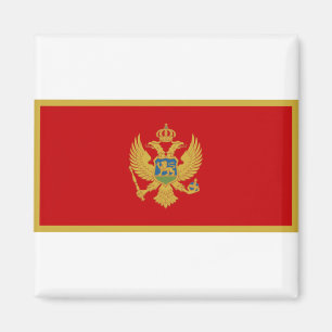 Montenegro Flag Magnet