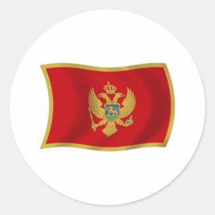 Montenegro Flag Sticker