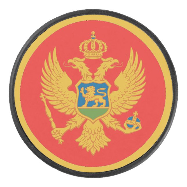 Montenegro Hockey Puck (Front)