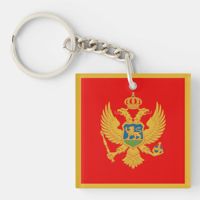 Montenegro Key Ring (Front)