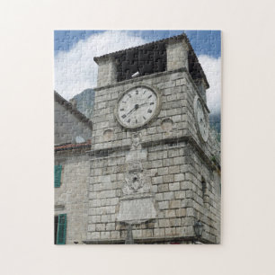 Montenegro Kotor clocktower view puzzle