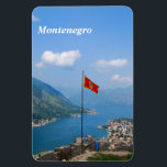 Montenegro Magnet<br><div class="desc">Boka Kotorska (Kotor Bay) in Montenegro. Colour photo</div>