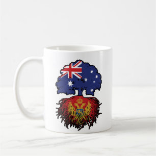 Montenegro Montenegrin Australian Australia Tree Coffee Mug