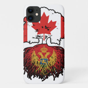 Montenegro Montenegrin Canadian Canada Tree Roots iPhone 11 Case