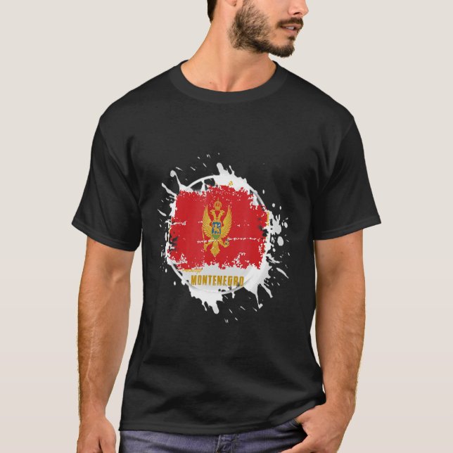 Montenegro Splash T-Shirt (Front)