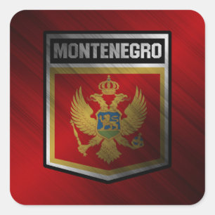 Montenegro Square Sticker