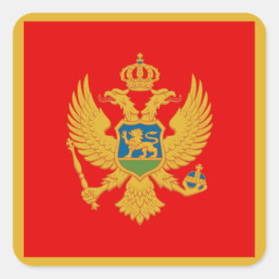 Montenegro Square Sticker