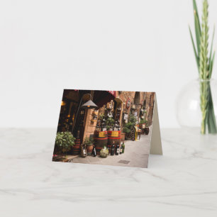 Montepulciano Wine Shop Card