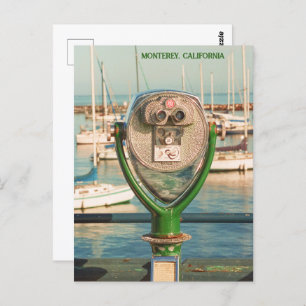Monterey Bay California   Film Photography   Wharf Postcard